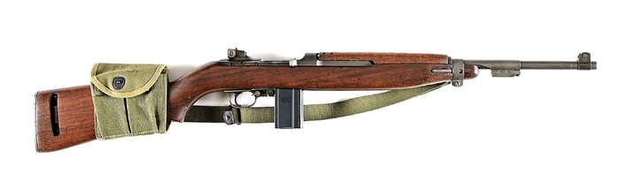 (C) INLAND M1 CARBINE.