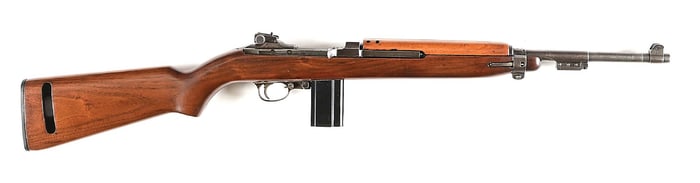 (C) INLAND M1 CARBINE.