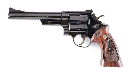 (M) SMITH & WESSON MODEL 29-2 DOUBLE ACTION REVOLVER.