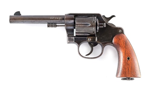 (C) US COLT ARMY MODEL 1909 DOUBLE ACTION REVOLVER.