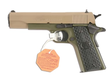 (M) CASED COLT 1991A1 .45 ACP CERAKOTE FINISH SEMI-AUTOMATIC PISTOL