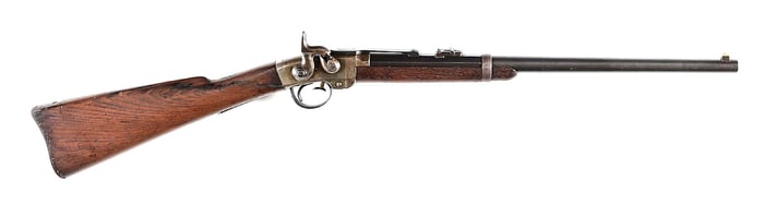 (A) SMITH CAVALRY SADDLE RING CARBINE.