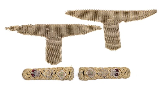 BRITISH ARMY LATE VICTORIAN SHOULDER STRAPS (2 PRS.)