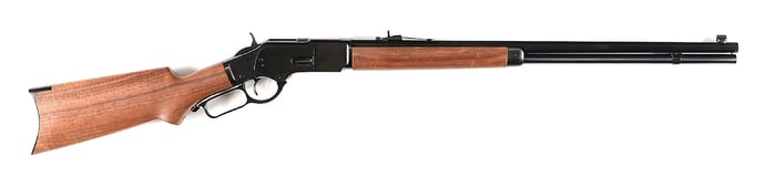 (M) SEMI-DELUXE WINCHESTER MODEL 1873 LEVER ACTION RIFLE IN .357 MAGNUM.