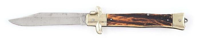 J.S. HOLLER & CO. AUTOMATIC KNIFE.