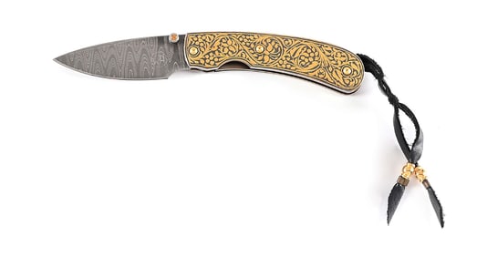 WILLIAM HENRY T09 PRINCETON FOLDING KNIFE.