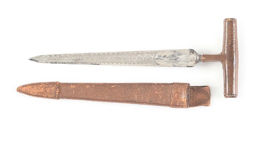 IRISH THUG PUSH DAGGER.