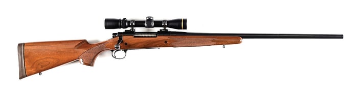 (M) REMINGTON MODEL 700 BOLT ACTION RIFLE IN .375 H&H MAGNUM.