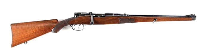 (C) MANNLICHER–SCHOENAUER MODEL 1905 BOLT ACTION RIFLE.