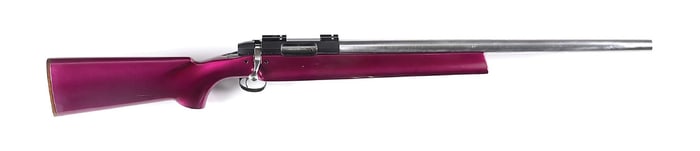 (M) SHILEN DGA BOLT ACTION SINGLE SHOT BENCH RIFLE.