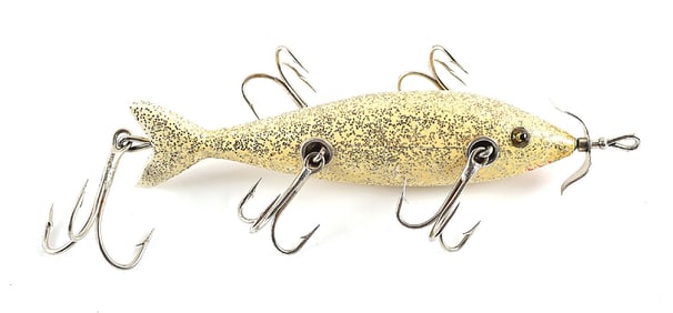 HEDDON SPECIAL ORDER 1309 FIVE-HOOK BLACK SUCKER