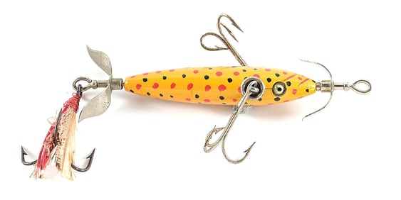 EXPERIMENTAL HEDDON UNDERWATER MINNOW