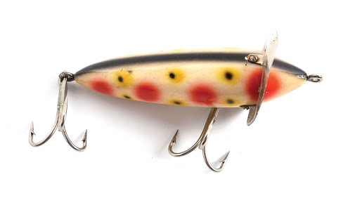 HEDDON 210S SURFACE DOWAGIAC IN STRAWBERRY SPOT