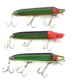 3 HEDDON GREEN SCALE 7500 VAMPS
