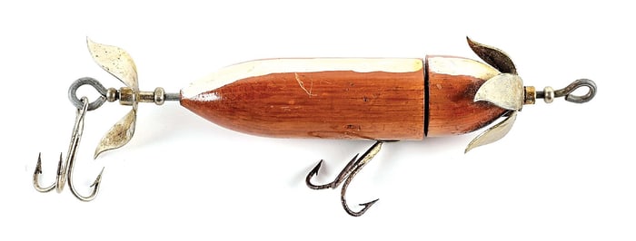 HEDDON FACTORY BOARD EXPERIMENTAL ROTARY LURE