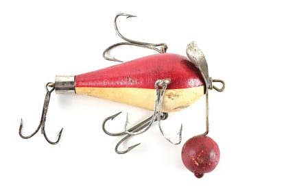 LAKE GEORGE FLOATER IN RED AND WHITE