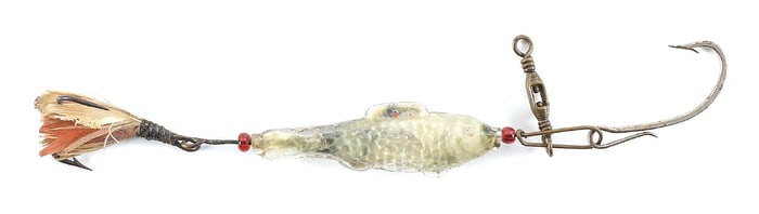 LARGE PFLUEGER LUMINOUS CRYSTAL MINNOW