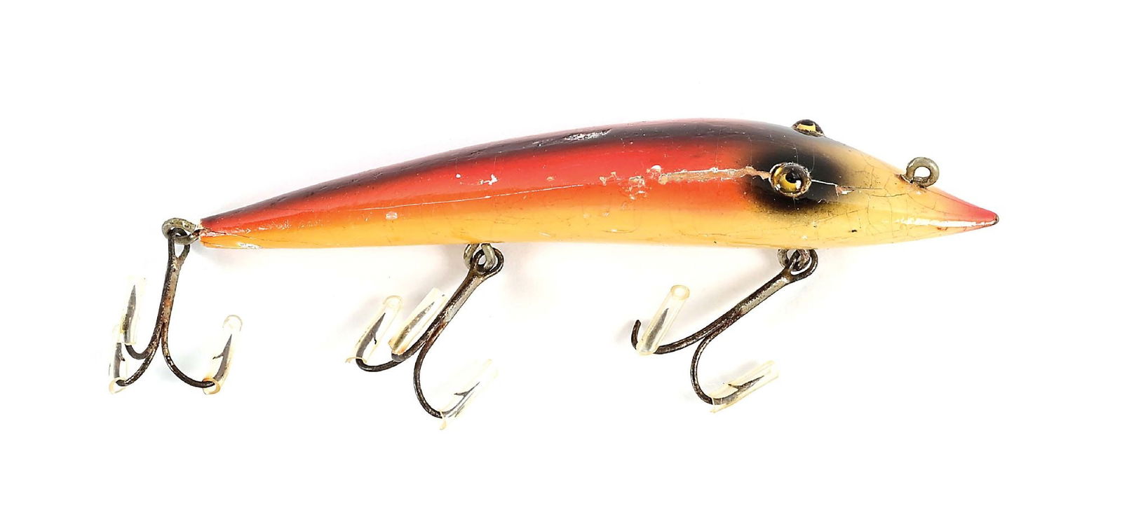 MOONLIGHT MUSKY PIKAROON IN RED SIDES, BLACK EYES & BACK (1 of 4)