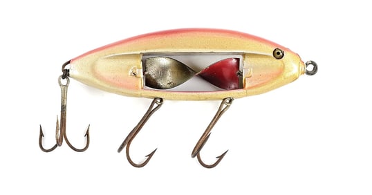 5" MUSKY SIZE CHIPPEWA IN RED BACK ALUMINUM