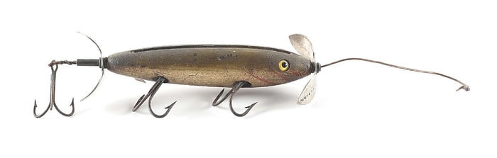 RHODES 5-HOOK KALAMAZOO STRING MINNOW