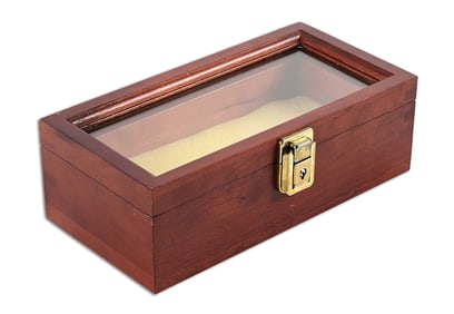 SMALL WOODEN DISPLAY CASE