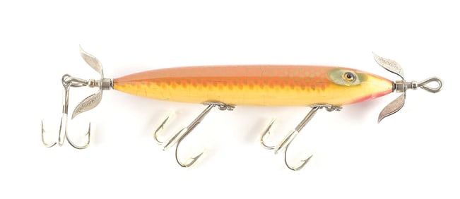 HEDDON 139K TORPEDO IN GOLDFISH SCALE