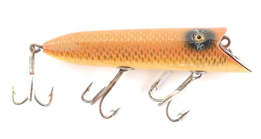 HEDDON 8509K “HEAD-ON” BASSER IN GOLDFISH SCALE