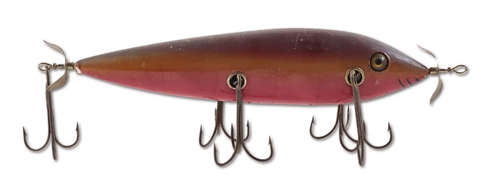 BEYOND RARE HEDDON 747 IN BLENDED RED & PURPLE