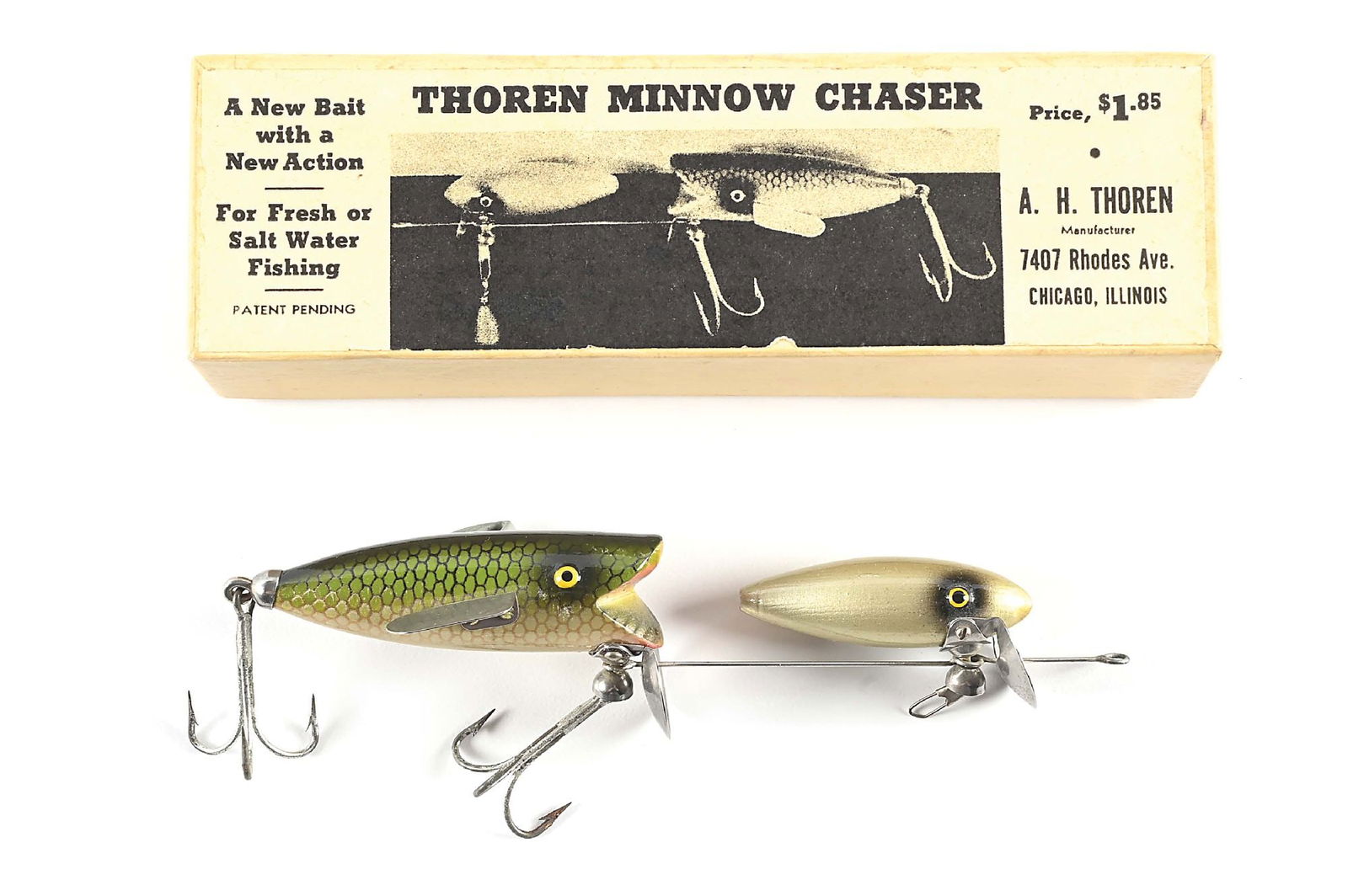 THOREN MINNOW CHASER IN BOX WITH INSERT (1 of 9)