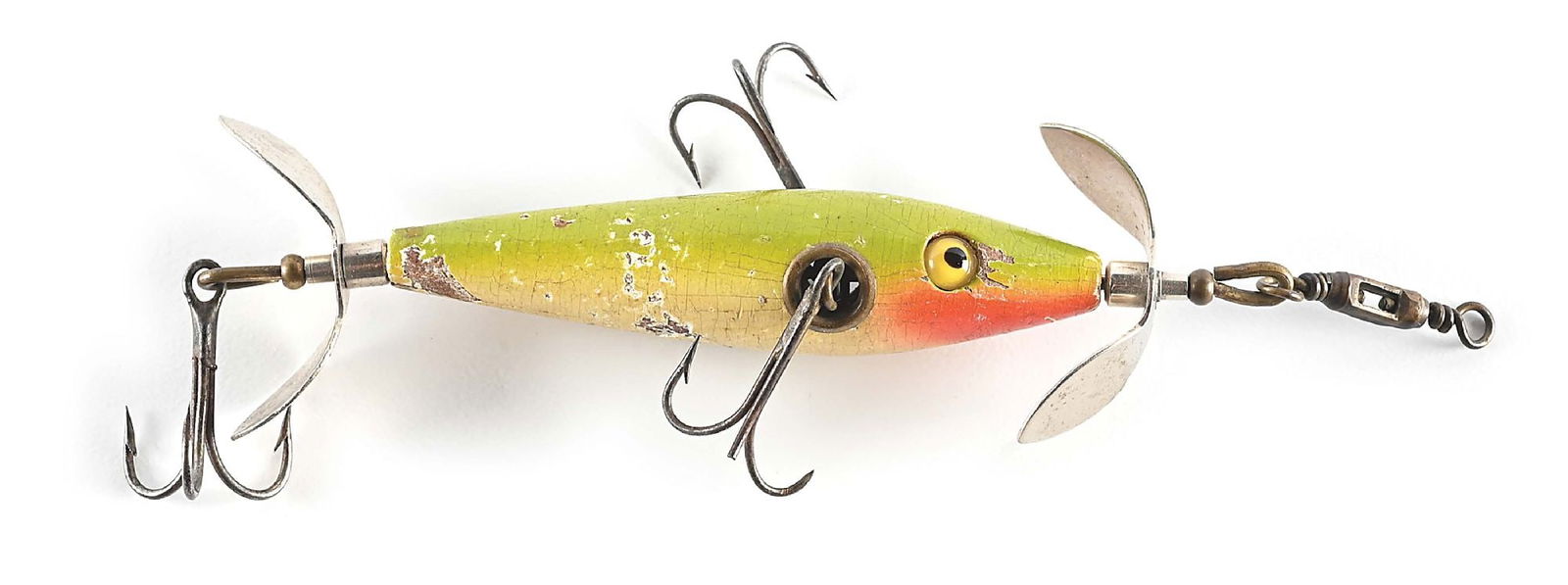 SHAKESPEARE RHODES NO 33 WOODEN MINNOW (1 of 4)