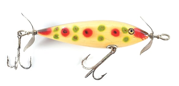 PFLUEGER 4" FLOATING MONARCH MINNOW IN STRAWBERRY