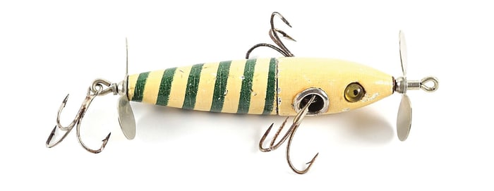 CHARMER IN WHITE WITH GREEN STRIPES
