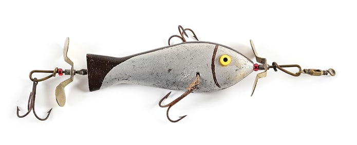 F. A. PARDEE “BASS BAIT” STRING TIED MINNOW