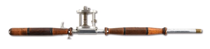 RARE MASTER-KASTER PUMP ACTION ROD & REEL COMBO