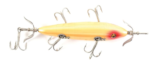 HEDDON 159PL DOWAGIAC UNDERWATER MINNOW IN PEARL