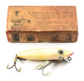 HEDDON 7409PLB BABY VAMP IN BLUE PEARL WITH BOX