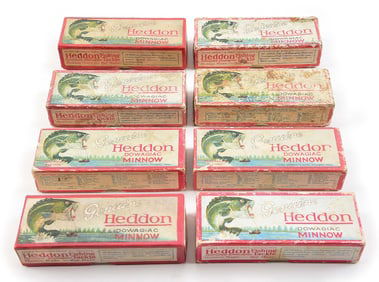 8 HEDDON UPLEAPING BASS BOXES