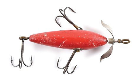 HEDDON 400 KILLER MINNOW IN ALL RED