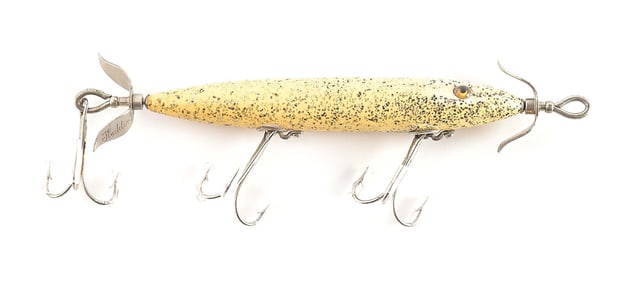 HEDDON 139 TORPEDO IN SILVER SPECKS