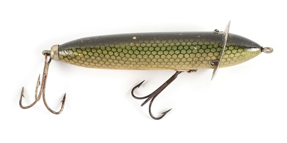 HEDDON 209D SURFACE IN GREEN SCALE