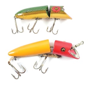 PAIR OF HEDDON ZIG WAGS
