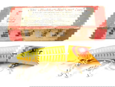 HEDDON 8369XRY KING ZIG WAG IN RED & YELLOW SHORE MINNOW IN CORRECT BOX