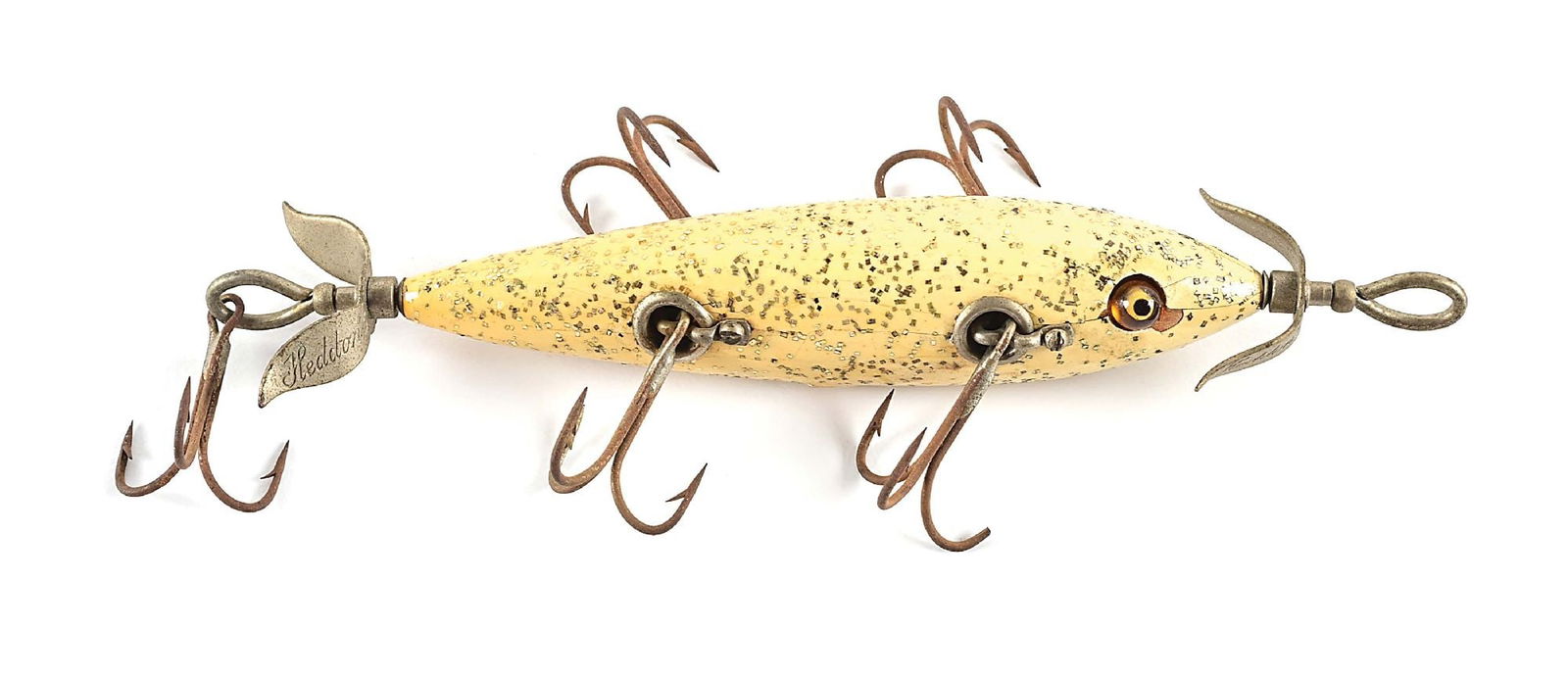 HEDDON 159 DOWAGIAC UNDERWATER MINNOW IN SALT FLITTER (1 of 6)