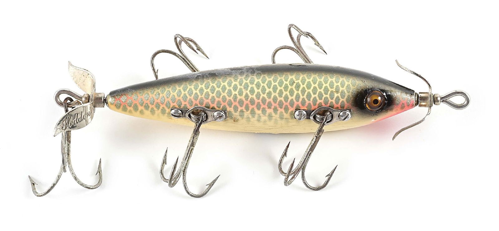HEDDON 159P DOWAGIAC UNDERWATER MINNOW IN SHINER SCALE (1 of 7)