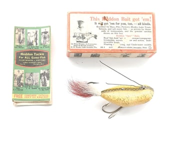 HEDDON 229SS WEEDLESS WIDOW IN SILVER SCALE IN BOX