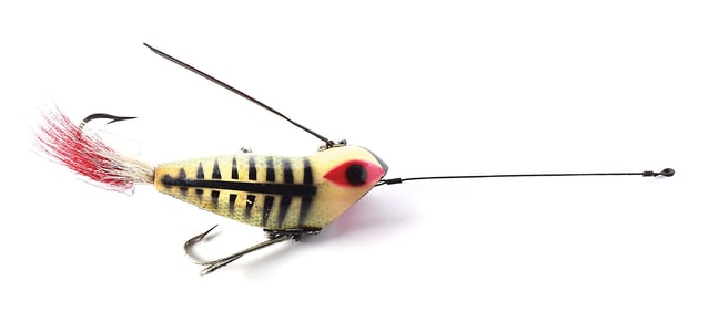 HEDDON 229XRS WEEDLESS WIDOW IN SILVER SHORE MINNOW