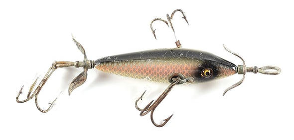 HEDDON 109P DOWAGIAC UNDERWATER MINNOW IN SHINER SCALE
