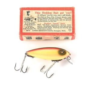 HEDDON 111 RIVER RUNT IN RAINBOW IN BOX