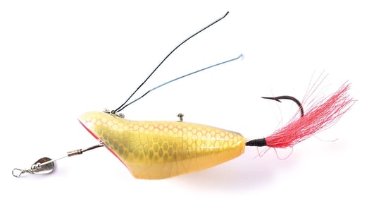 HEDDON 229P WEEDLESS WIDOW IN SHINER SCALE