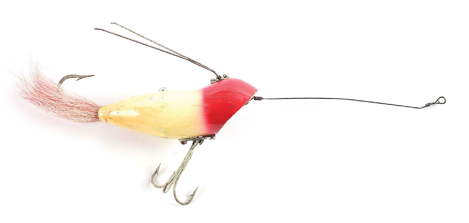 HEDDON 220 WEEDLESS WIDOW IN RED & WHITE (1 of 5)